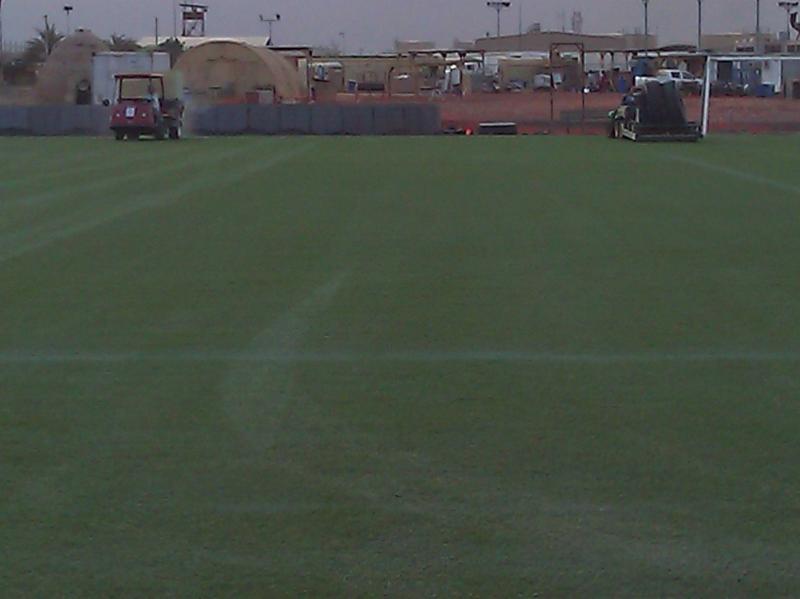 Adding infill at Camp Lemonier